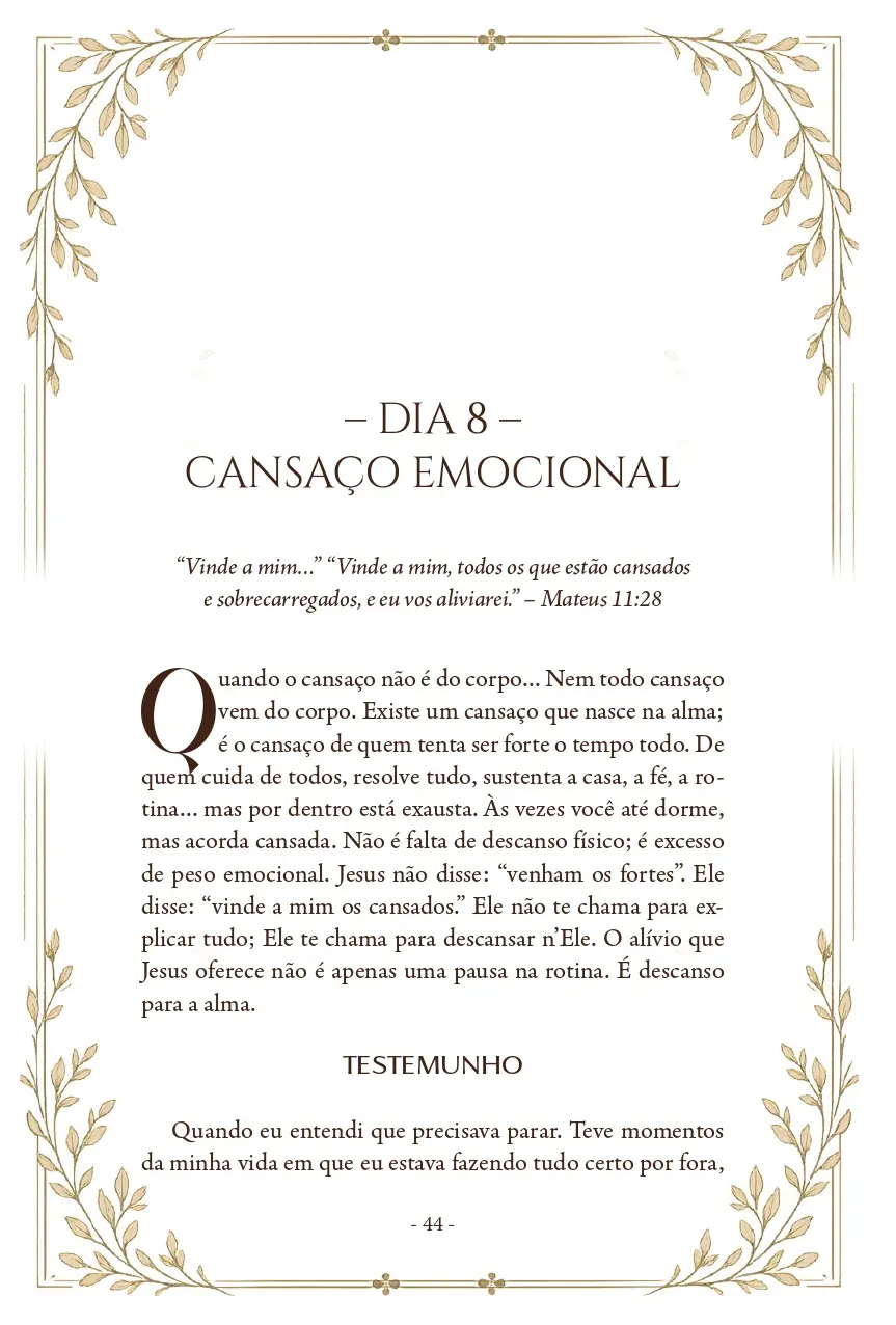 Página interna do livro