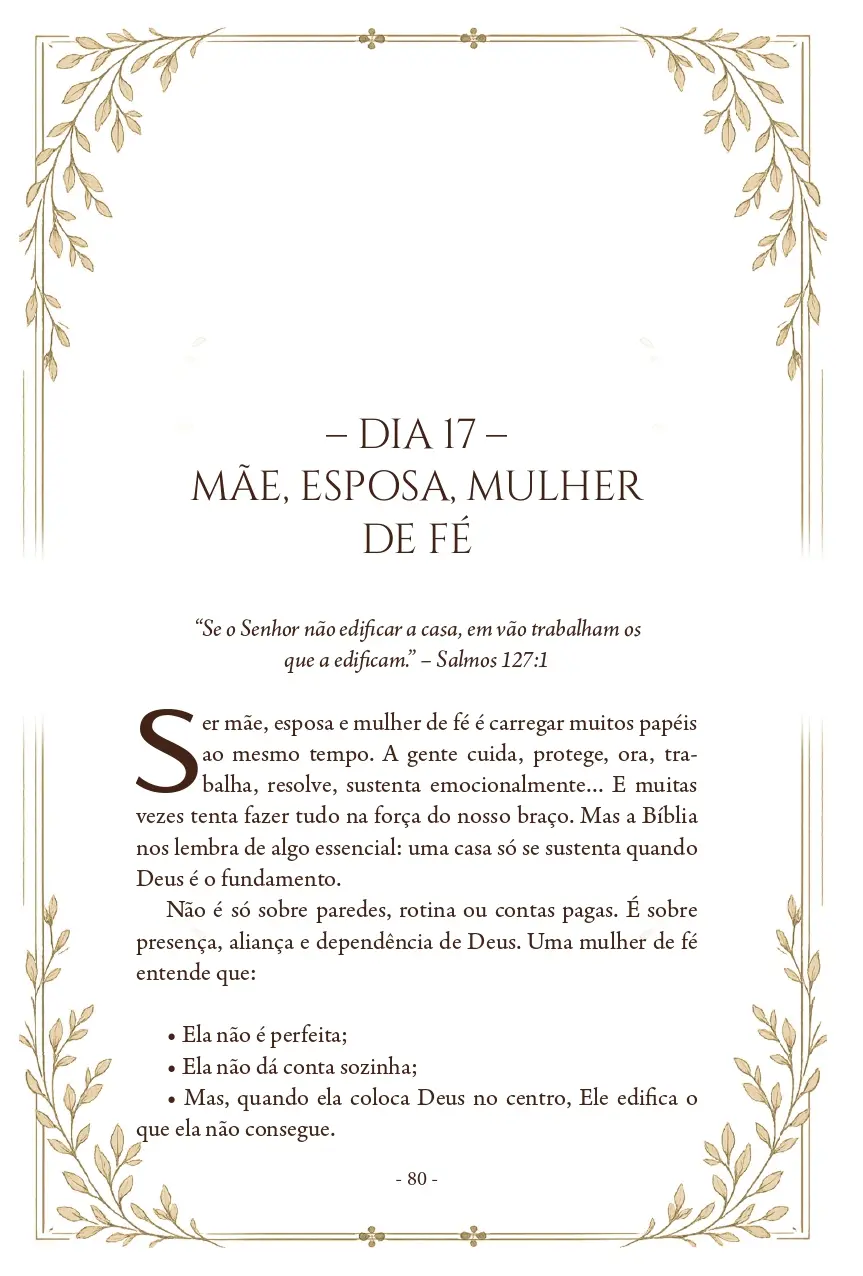 Página interna do livro
